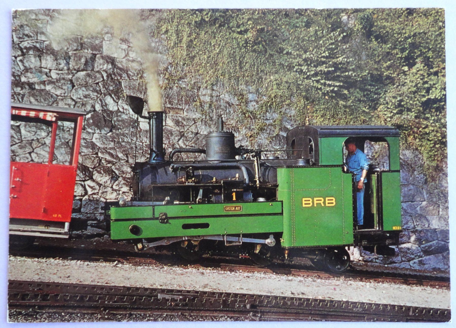 Cartoline postali: Brienzer Rothornbahn 2350 m ü.M. – Usato da Fétigny venduto da Billy2miny