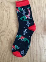 Dinosaurier X-Mas Socken Damen Onesize (ca 38-40)