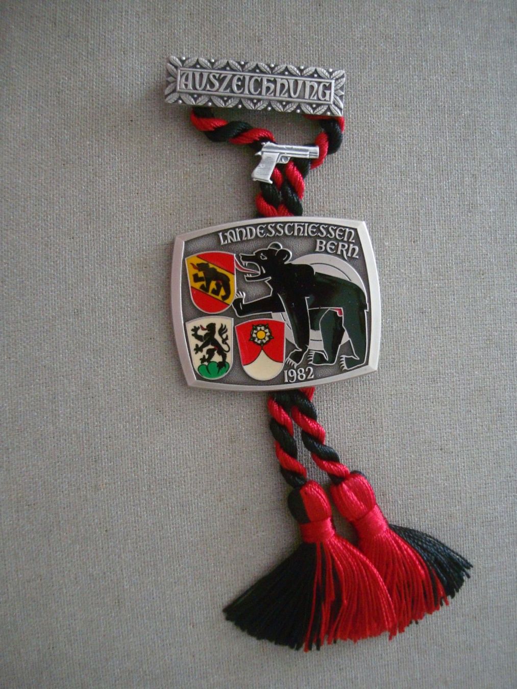Medaillen: Abzeichen - Landesschiessen Bern - 1982 – Gebraucht aus Neuenegg von flohcante
