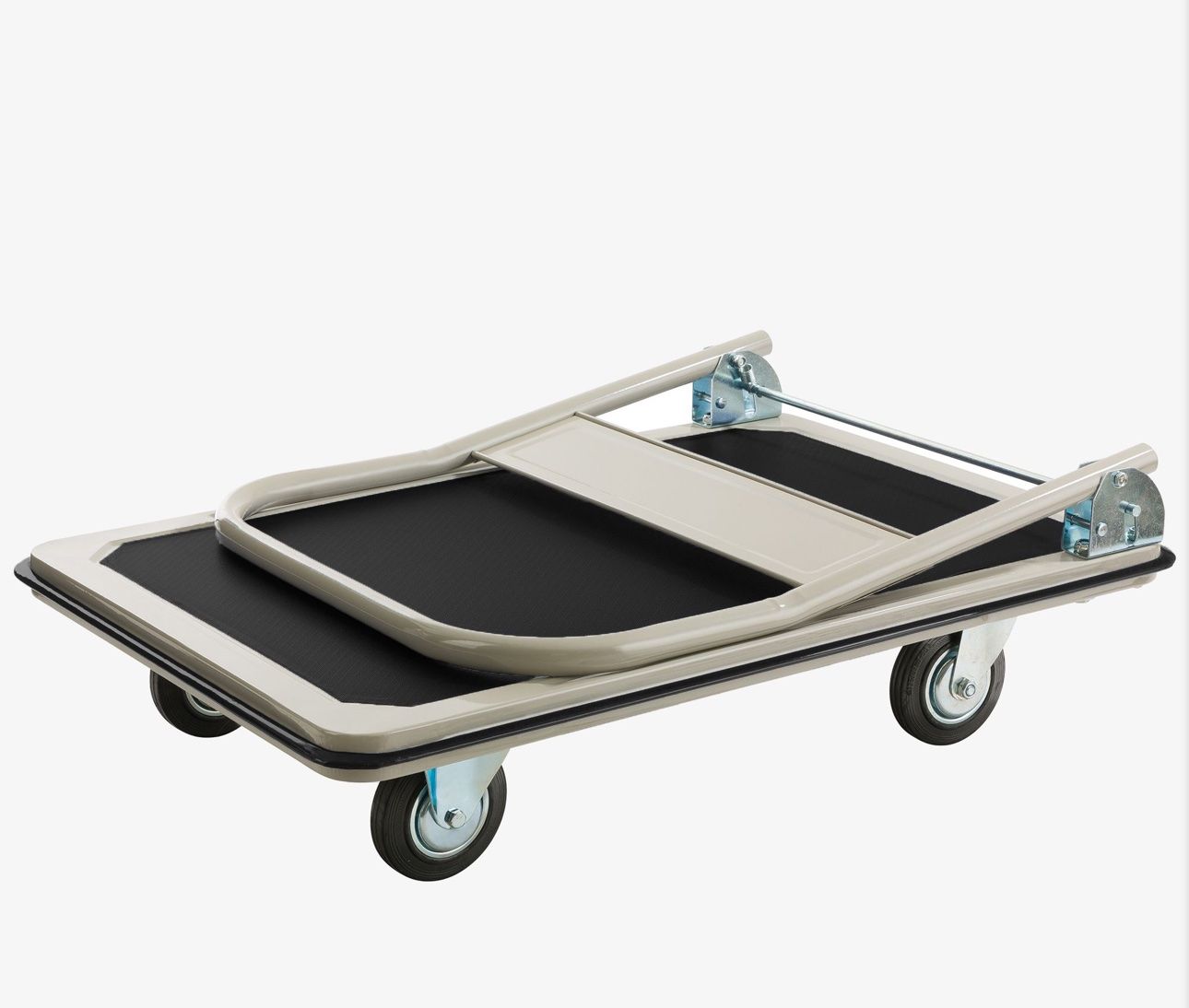 Carrelli di trasporto: Plattformwagen 300kg schwarz-creme – Nuovo e nell'imballaggio originale da Amriswil venduto da JaJa-Express 5