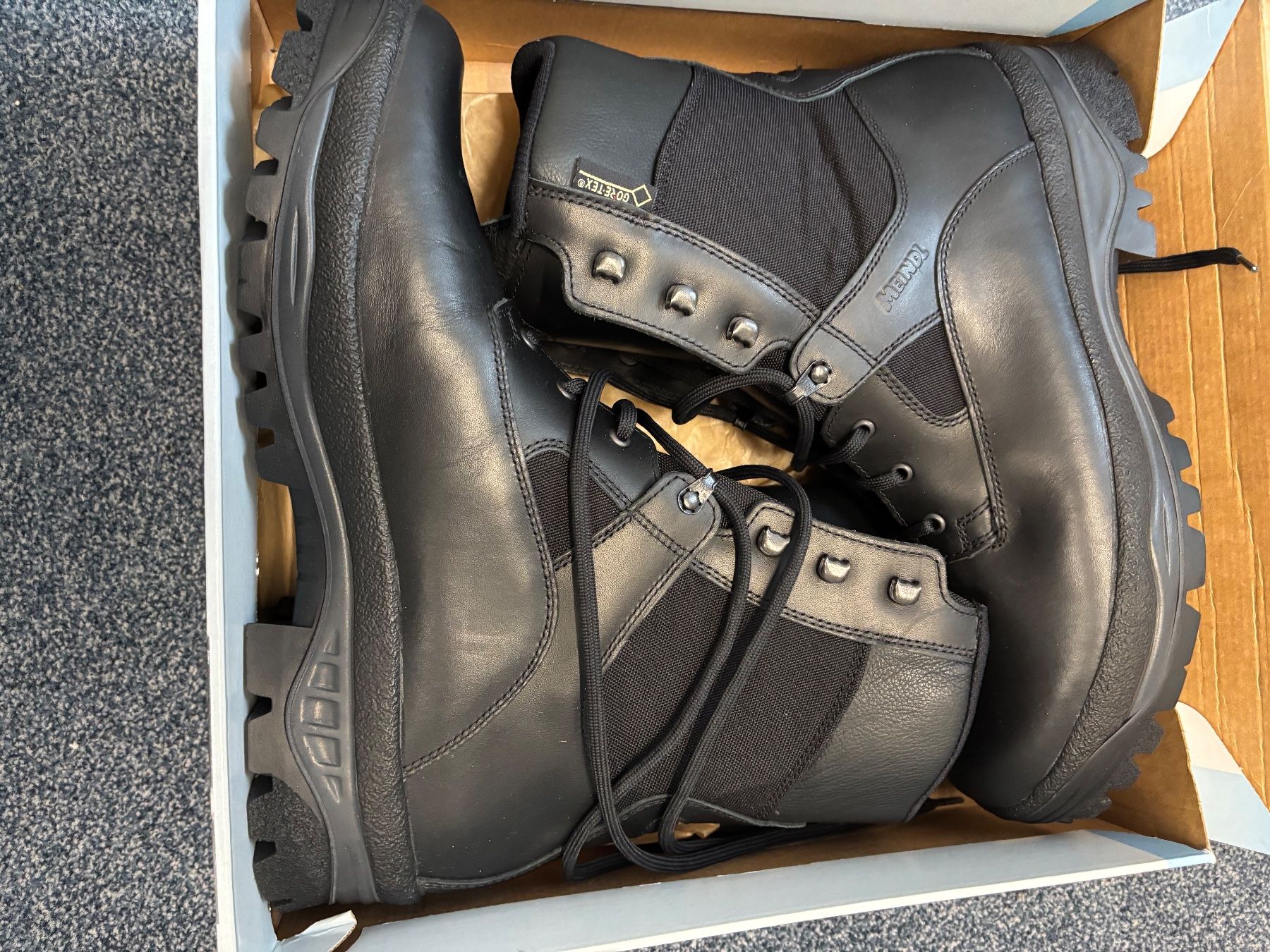 Meindl Herrenschuhe: Meindl Eagle Pro GTX Arbeitsstiefel Gr. 14 / 49.5 – Gebraucht aus Benken SG von cafi7