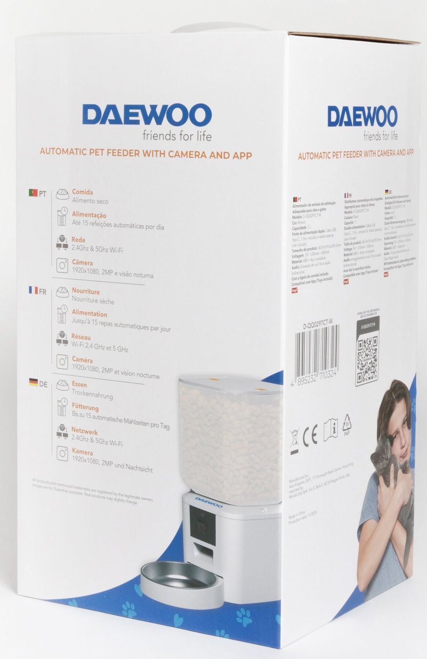 Mangimi: Daewoo Smart Pet Feeder + Camera 7L – Nuovo e nell'imballaggio originale da Hitzkirch venduto da Thali_AG 9