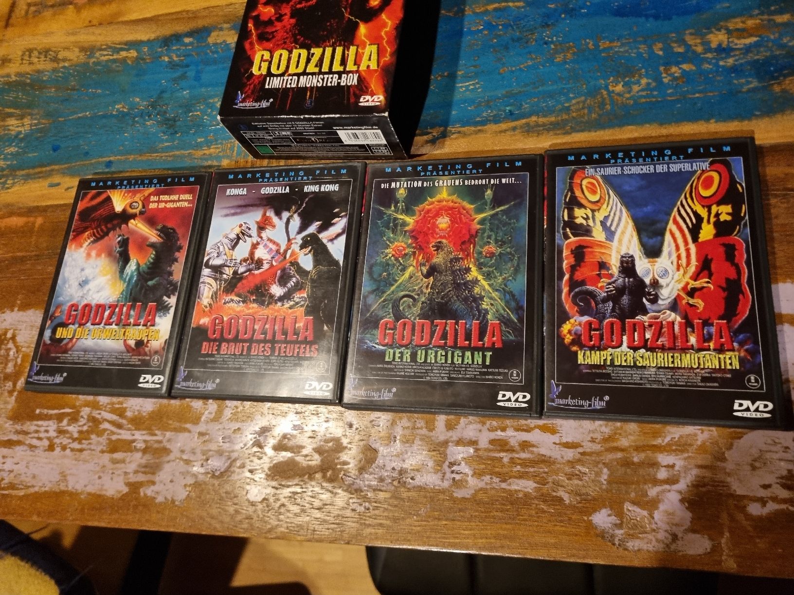 Tutti i DVDs: Godzilla Sammlung RAR, 9 Filme Sci Fi – Usato da Winterthur venduto da Belzarek 3