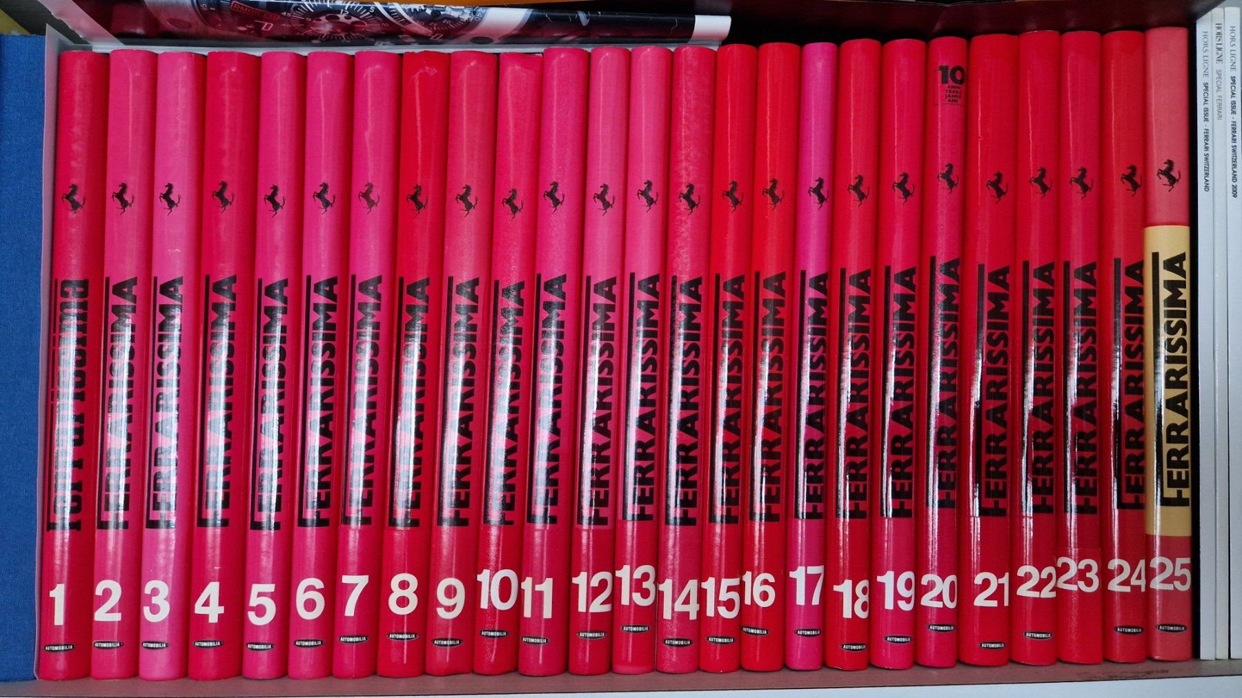 Bücher: FERRARISSIMA 1 - 25 – Gebraucht aus Sins von 6330berno