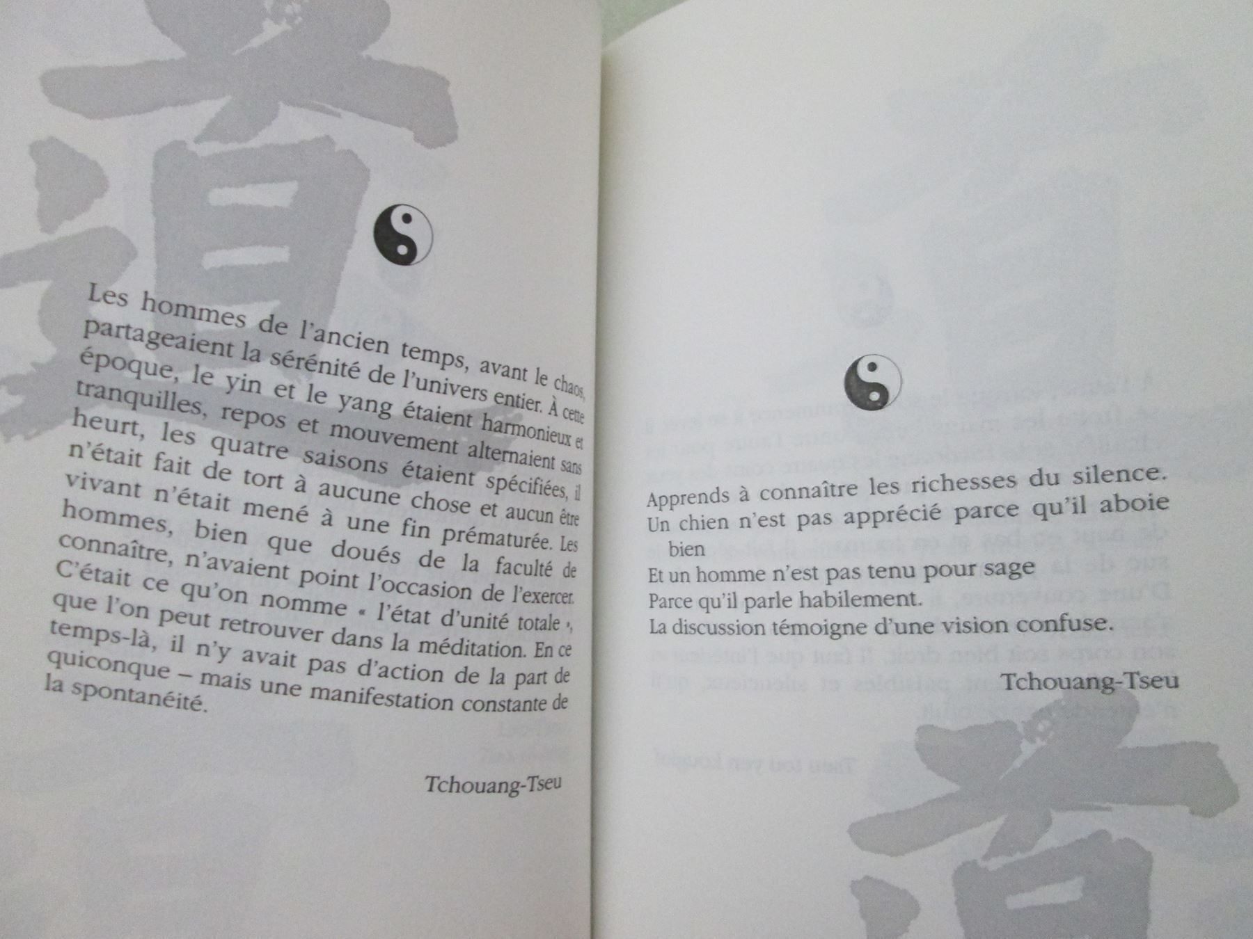 Bücher: Méditations du Tao – Gebraucht aus Neuchâtel von Dualseele 7