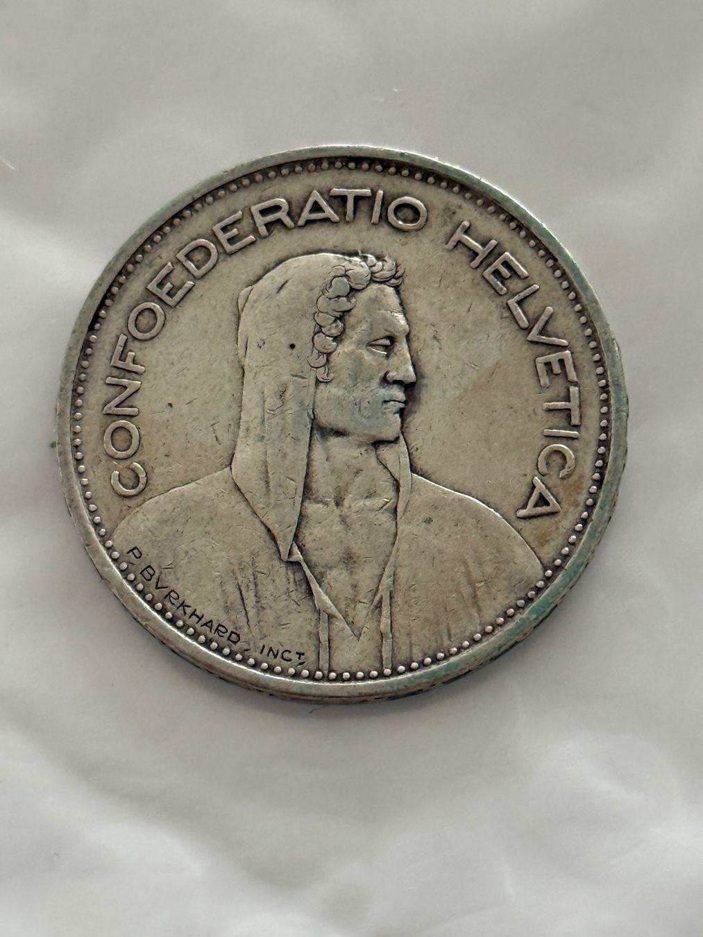 Tutti le monete: 5 Franken 1949  Silber, Rar – Usato da Wallisellen venduto da SWISS_SILVER1