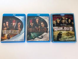 Fluch der Karibik 3 Blu-Ray - Teil 1, 2, 3 Set aus 3 Bluray