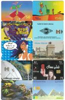 10 Telefonkarten Afrika, verschiedene Länder