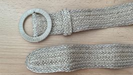 LAUREN RALPH LAUREN 111x4.5cm Neu/NP85CHF Jute Gürtel