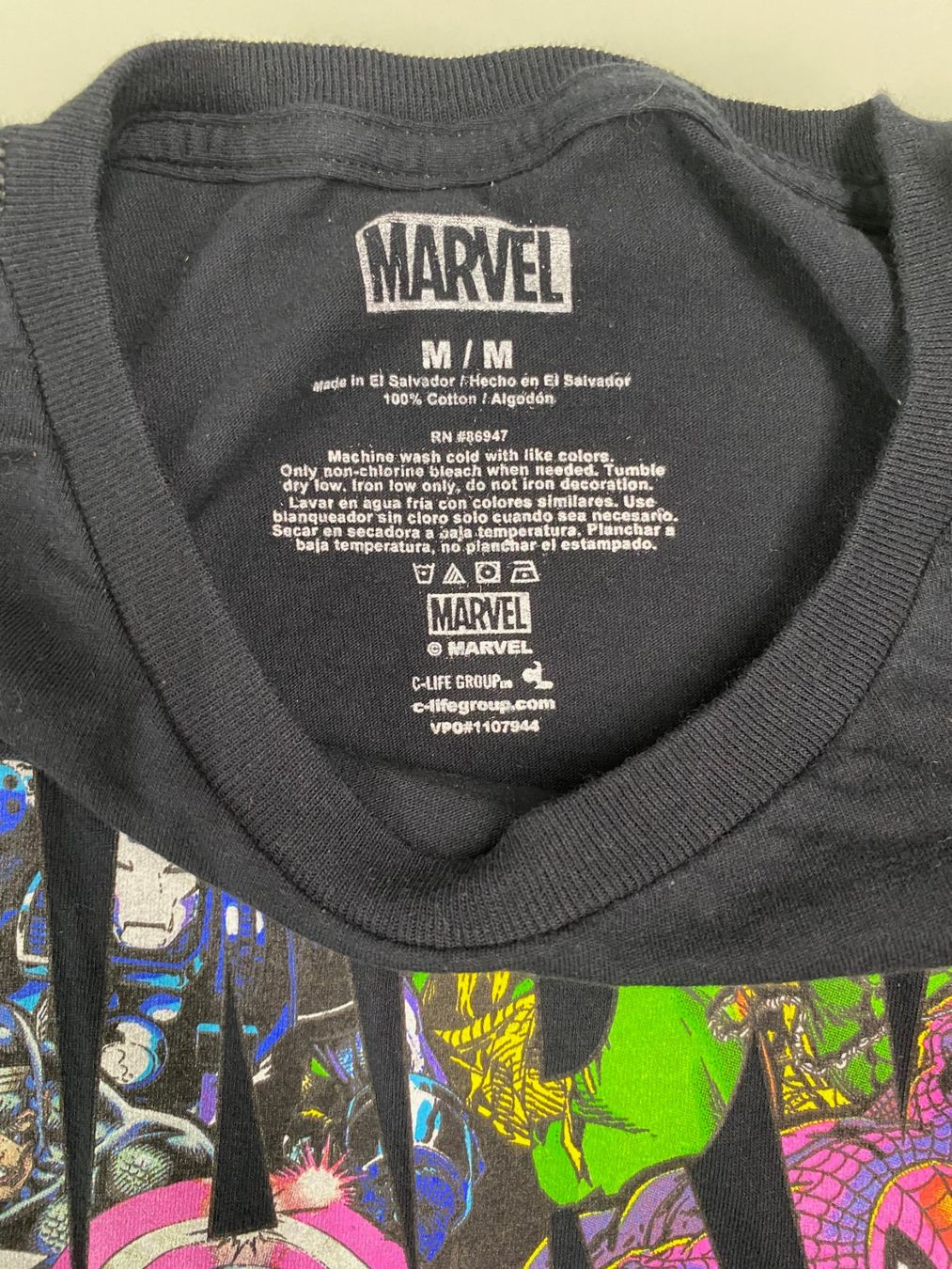 T-shirt: T-Shirt Marvel M – Usato da Murten venduto da Palli23 1