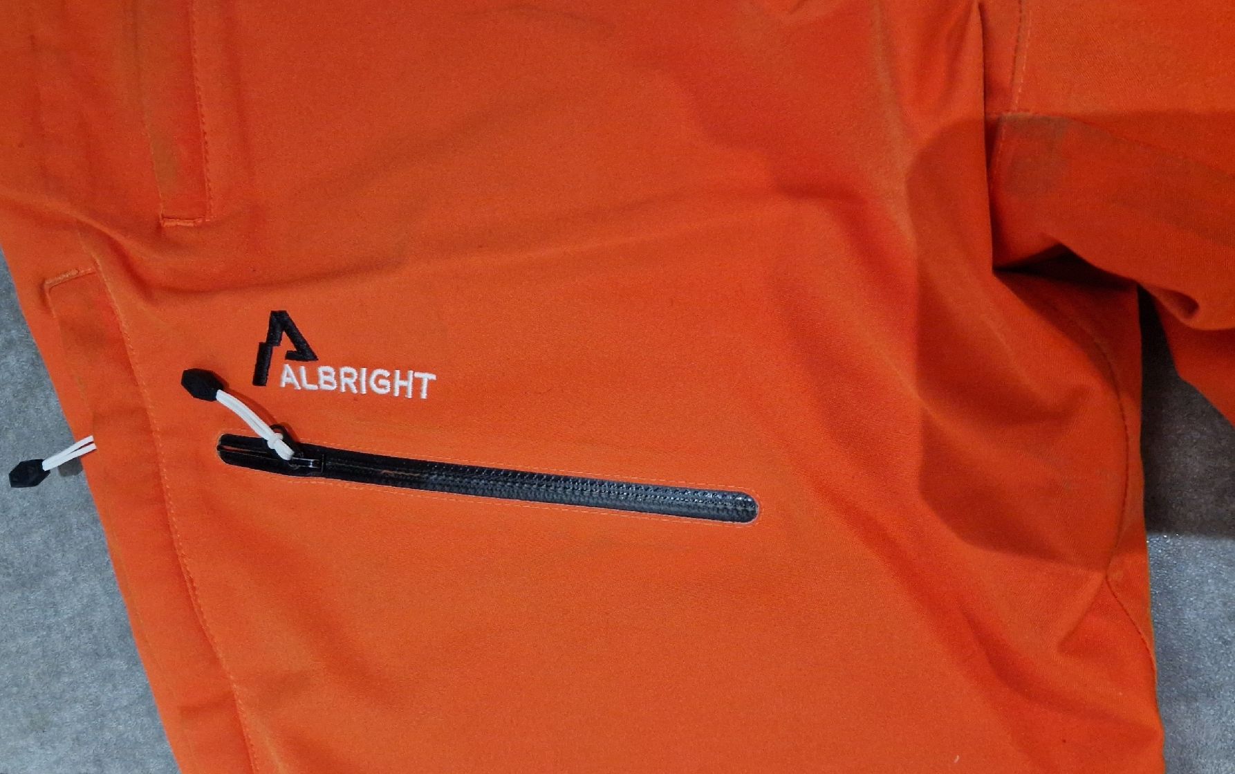 Sci: pantalon ski Albright orange taille L – Usato da Fully venduto da Lacrymosa 2