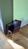 Leder-Sessel cognac, guter Zustand