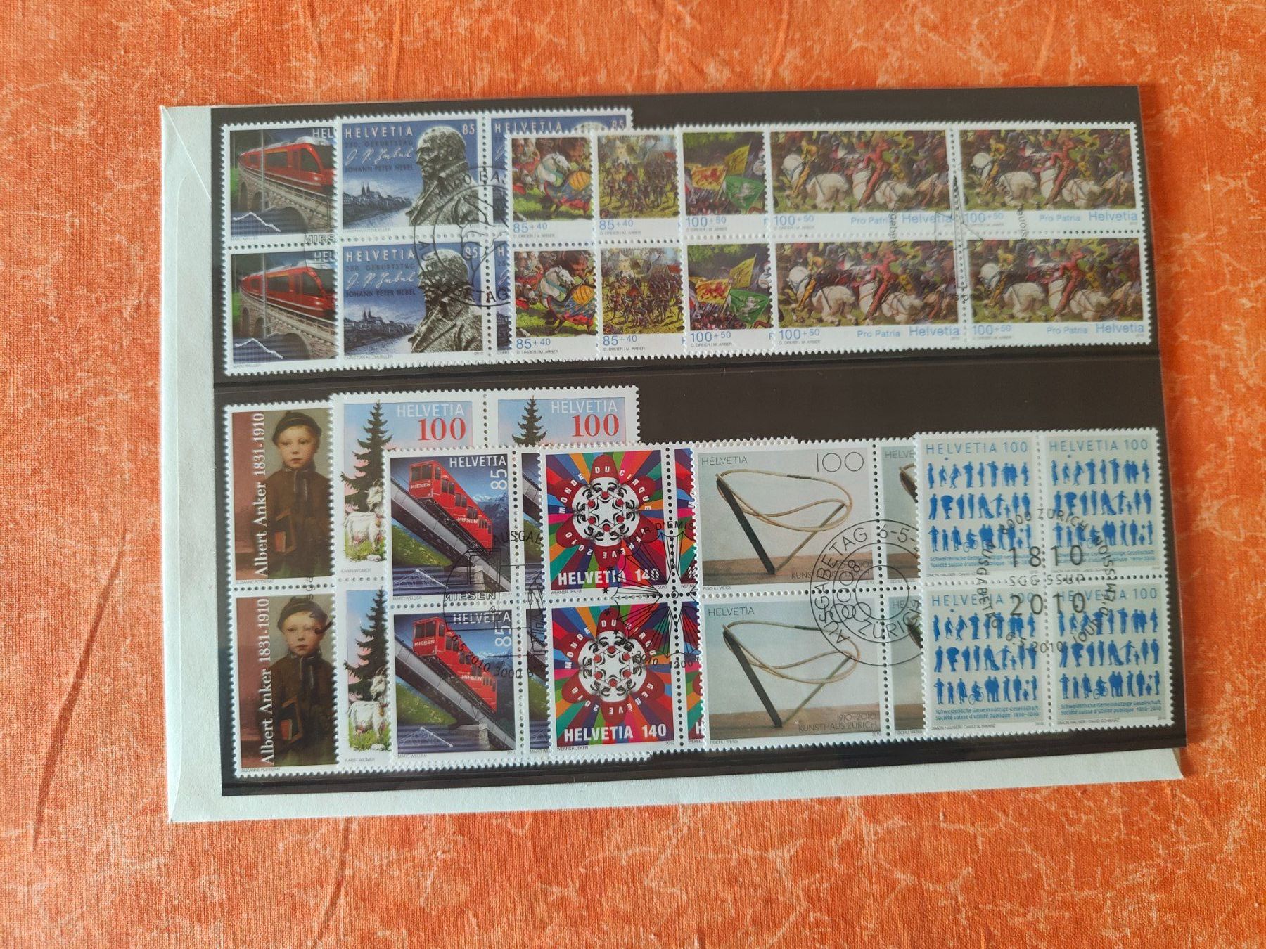 Alle Briefmarken: timbres 2010 blocs de 4 oblitérés – Neu und originalverpackt aus Gryon von Jessicaj87 3