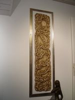 Relief Bild von Erich Burri 1932 - 2008 Luzern