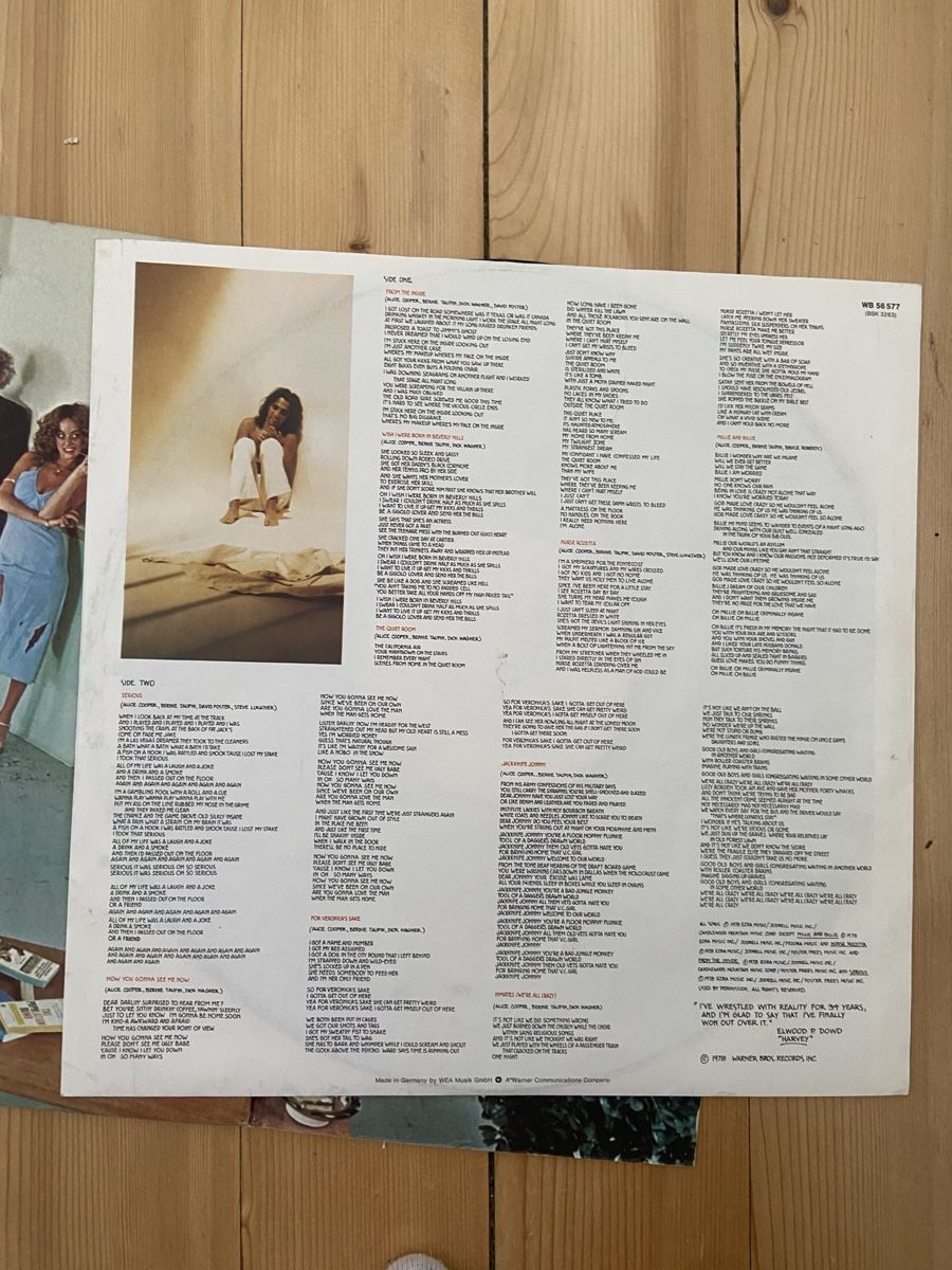 Dischi in vinile: Alice Cooper - From the Inside Vinyl LP – Usato da Basel venduto da rob_t87g 6