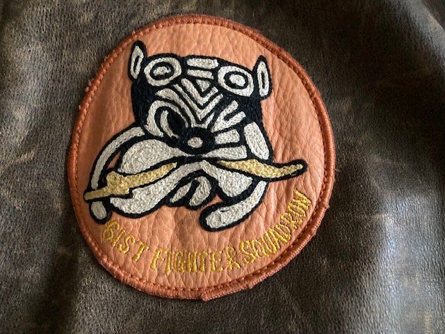 Chevignon Giacche: Chevignon "6st Fighter Squadron" Flight Jacket XXl – Usato da Affoltern am Albis venduto da premiumparts 2