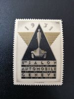Vignette Automobilsalon Genf 1931
