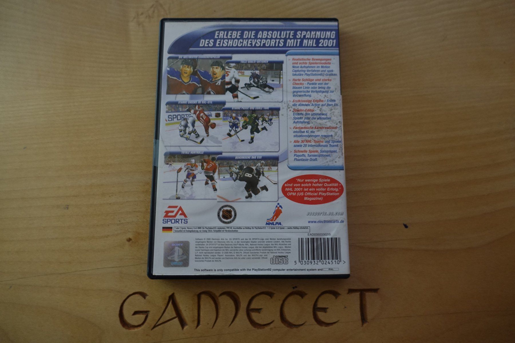 Sony Giochi: NHL 2001 – Usato da Steinach venduto da Gamecetch 2
