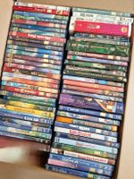 Disney und andere bekannte Kinder DVDs.