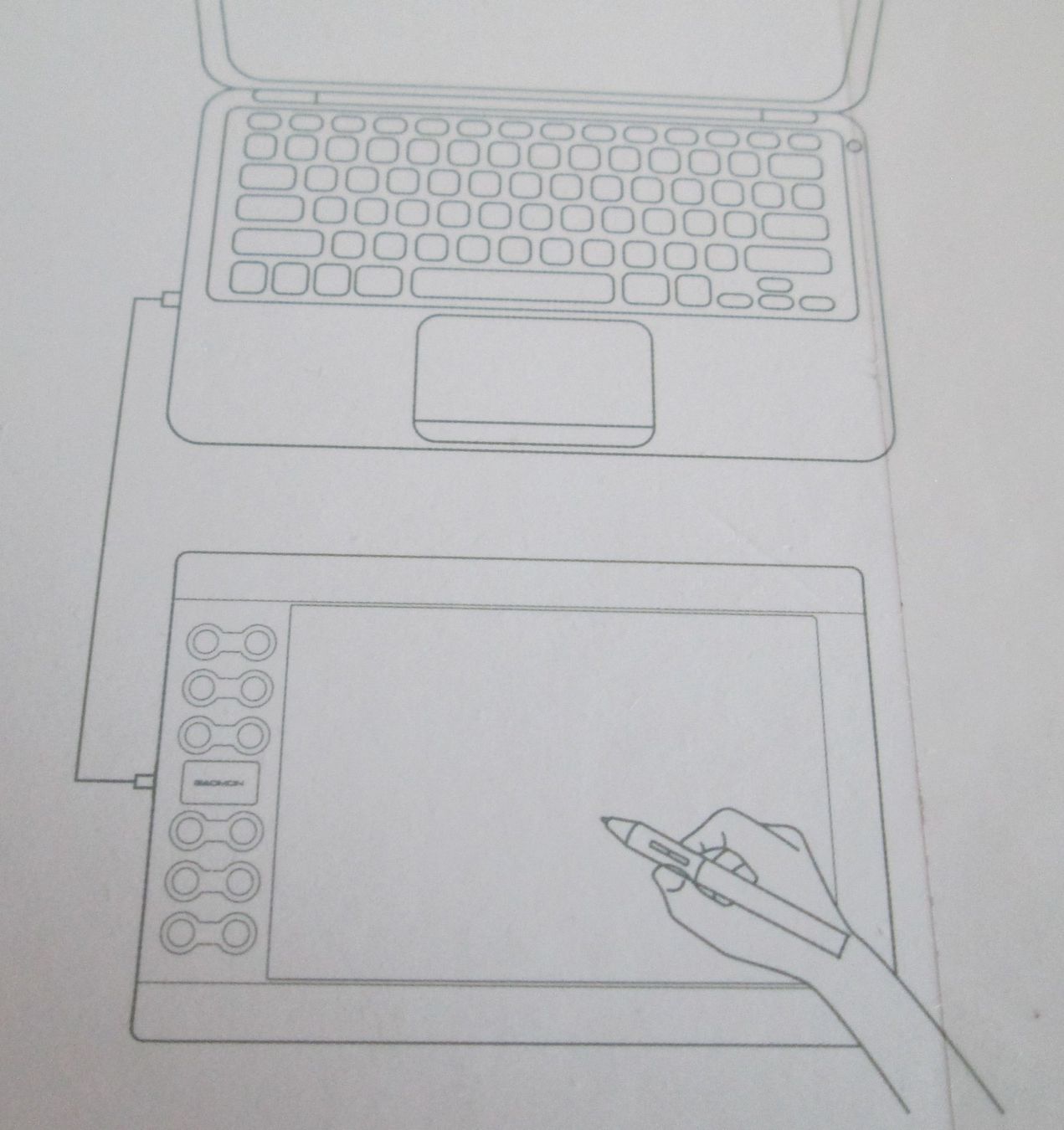 Tablet PC: Grafiktablett Gaomon M106K mit Eingabestift neu – Nuovo (secondo la descrizione) da döttingen venduto da Gorbs1 4