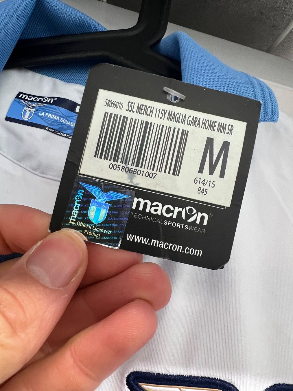 Canottiere & Pantaloni: Macron Lazio Trikot 2014-2015 Candreva – Nuovo (secondo la descrizione) da Cully venduto da DealerPrice 3