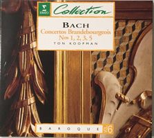 Bach - Brandenburgische Konzerte Nr. 1, 2, 3 5 (Koopman)