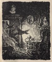 Alfred Kubin (1877-1959), Orig. Buch-Illustration, um 1910