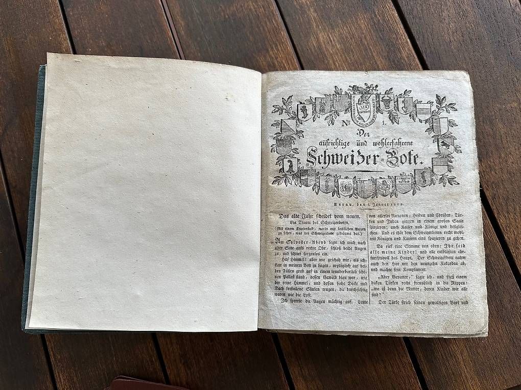 Libri: Antikes Buch, Schweizer Bote 1809 – Usato da Weggis venduto da urs_rj7p