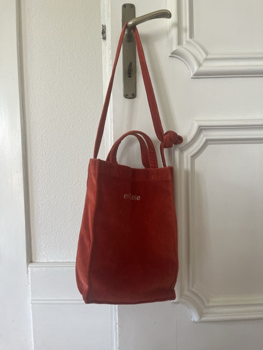 Ensoie Borse da donna: ensoie Tasche aus Samt – Usato da Zürich venduto da Liliamohn 1