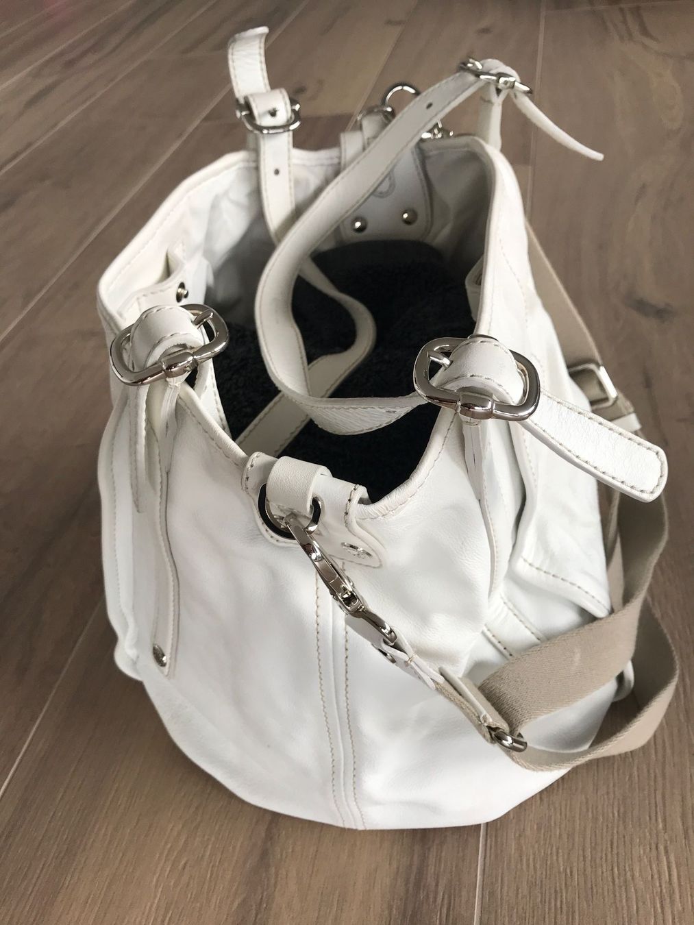 Tod'S Taschen für Damen: Tods Tasche Beutel Leder weiss – Gebraucht aus Richterswil von KAYLEIGH_77 2