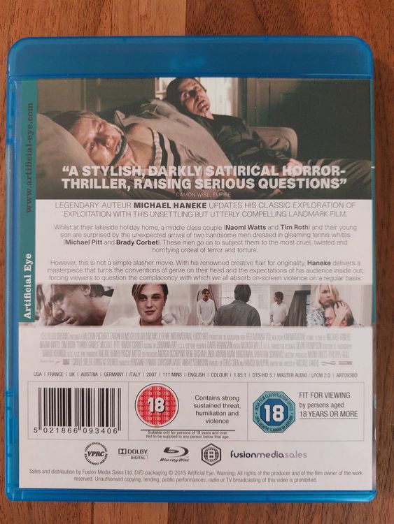 Blu Ray Funny Games Kaufen auf Ricardo