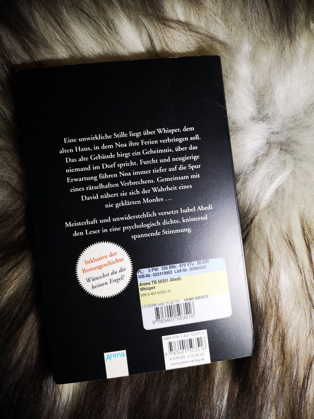 Bücher: Whisper Buch – Gebraucht aus Biberist von zh2se 1