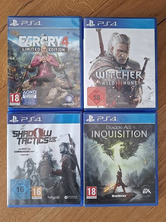 Jeux: Div. PS4 Spiele – D'occasion à Dielsdorf par cmo_c6hy