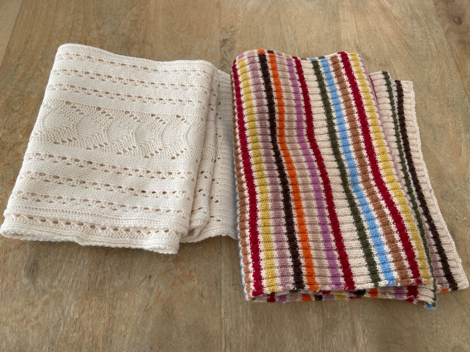 H&M Foulard & Sciarpe: 2 Schal uni und gestreift neu – Nuovo (secondo la descrizione) da Luzern venduto da waterfront1 4