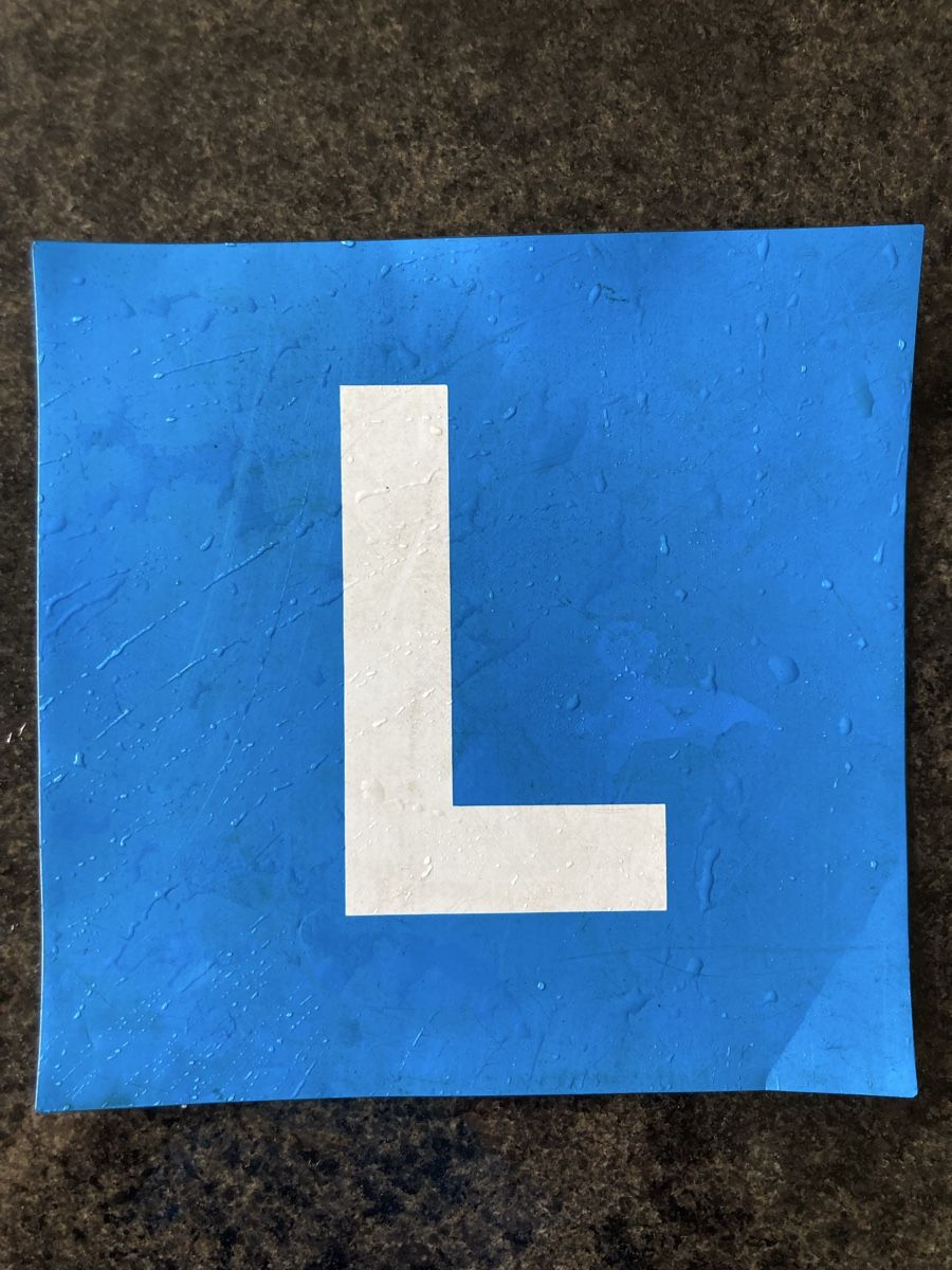 Magnets: L-Schild vollmagnetisch 16 x 16 cm – D'occasion à Zürich par cyt85