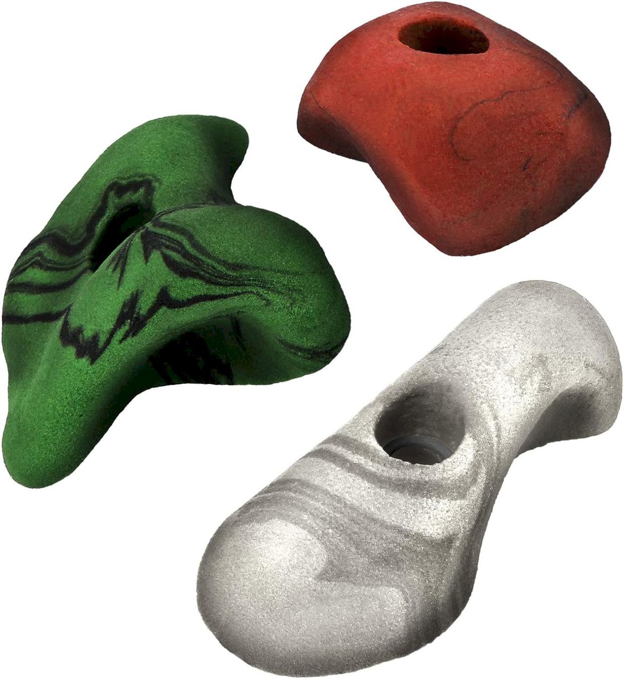 Pareti & prese d'arrampicata: 35 Klettergriffe bunt +Schrauben+Muttern – Nuovo e nell'imballaggio originale da Bottighofen venduto da zaap 1