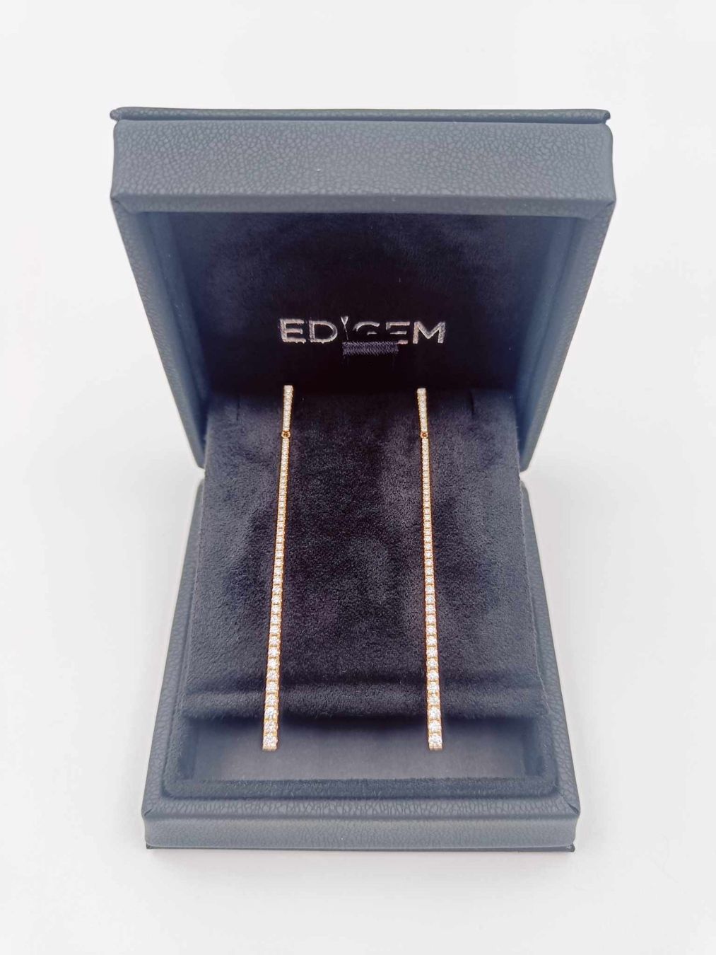 Boucles d'oreille: DIAMANTOHRHÄNGER IN 750 ROTGOLD – D'occasion à Luzern par EdiGem 1