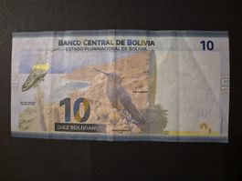 Bolivie L.1986 10 bolivianos P248