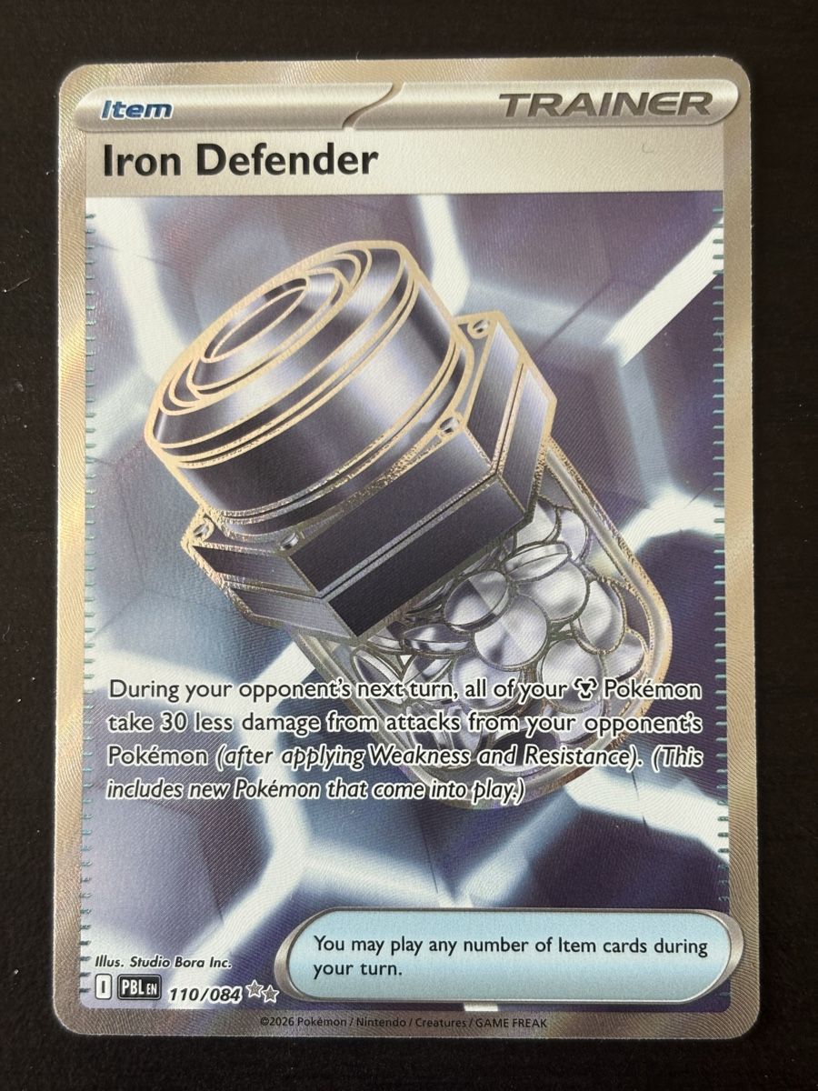 Pokémon Sammelbilder & Trading cards: Carte Pokémon IRON DEFENDER pbl 110 – Neu (gemäss Beschreibung) aus lausanne von helderj