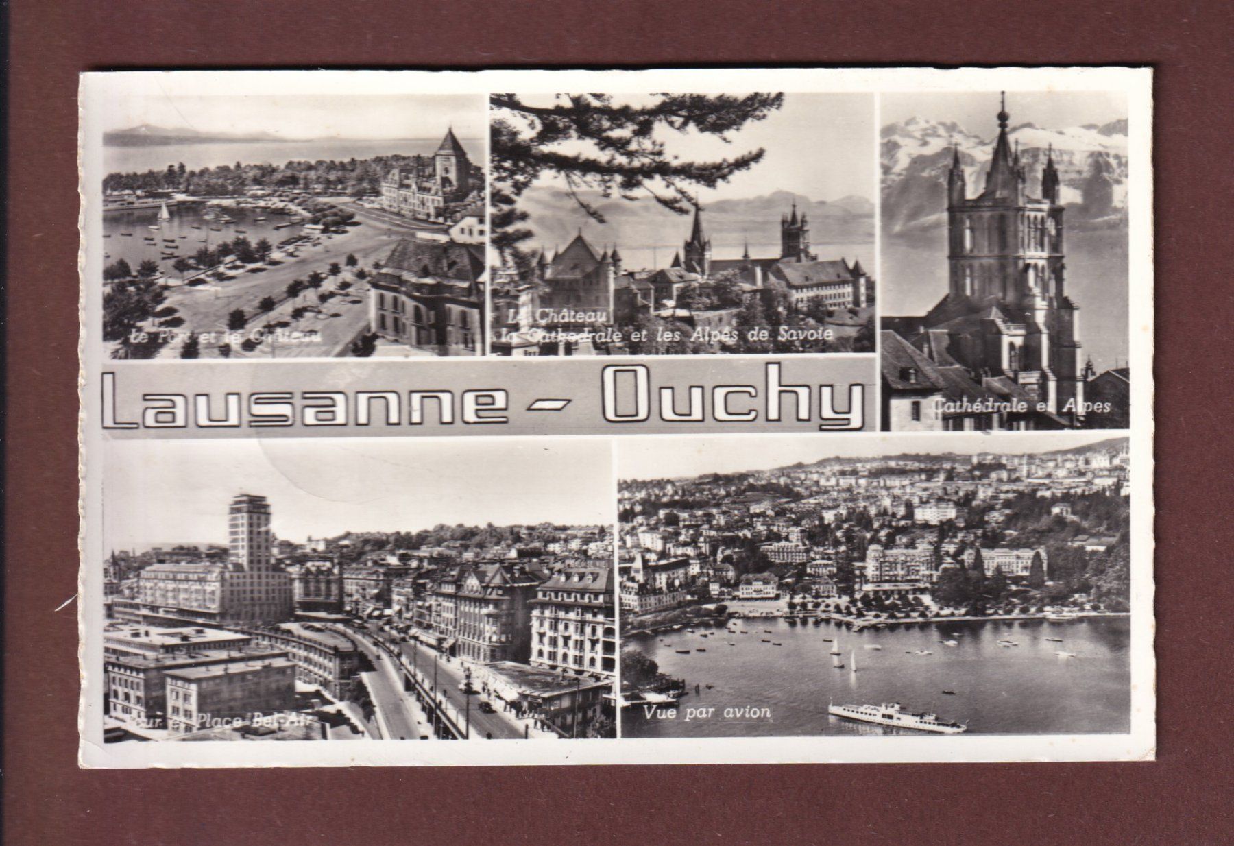 Cartes postales: LAUSANNE - 5 images - 1963 – D'occasion à Pully par nicecards