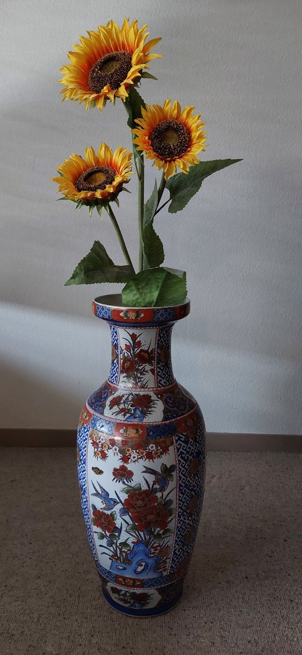 Vase & Récipients: Bodenvase handbemalt, Ming Dynastie – D'occasion à Dornach par Chrx