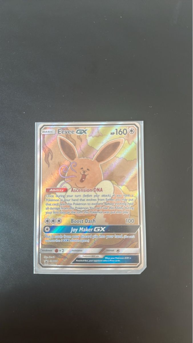 Pokémon Sammelbilder & Trading cards: Carte Pokémon Evoli GX Basic – Neu (gemäss Beschreibung) aus Le Mont-sur-Lausanne von dreambryan