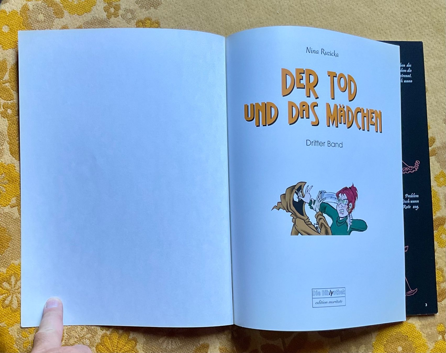 Comics: Der Tod und das Mädchen Band Nr 3 von 2006 – Gebraucht aus Endingen von nathan05 2