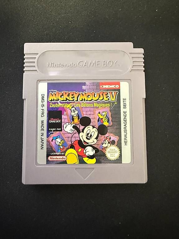 Nintendo Giochi: Mickey Mouse V - Nintendo Game Boy Color – Usato da Pont-de-la-Morge venduto da Darfal