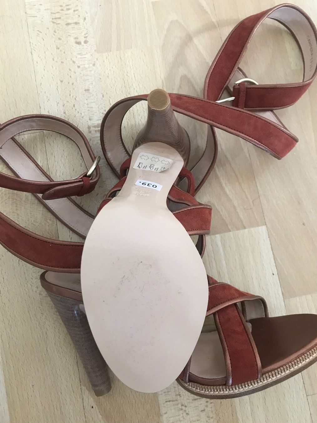 Bally Damenschuhe: Bally Leder AbsatzSandale  gr 38.5. Neu – Neu (gemäss Beschreibung) aus Sempach von katzaana3 3