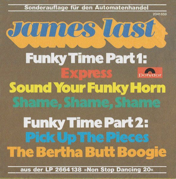 Vinyles: Last James: Funky Time Part 1 & 2  -7" – D'occasion à Steinhausen par Vilivinili