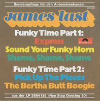 Last James: Funky Time Part 1 & 2  -7"