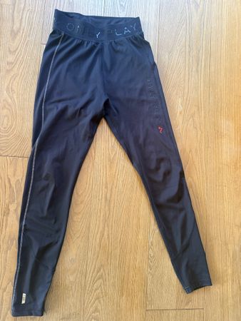 Only Play-Leggings schwarz M