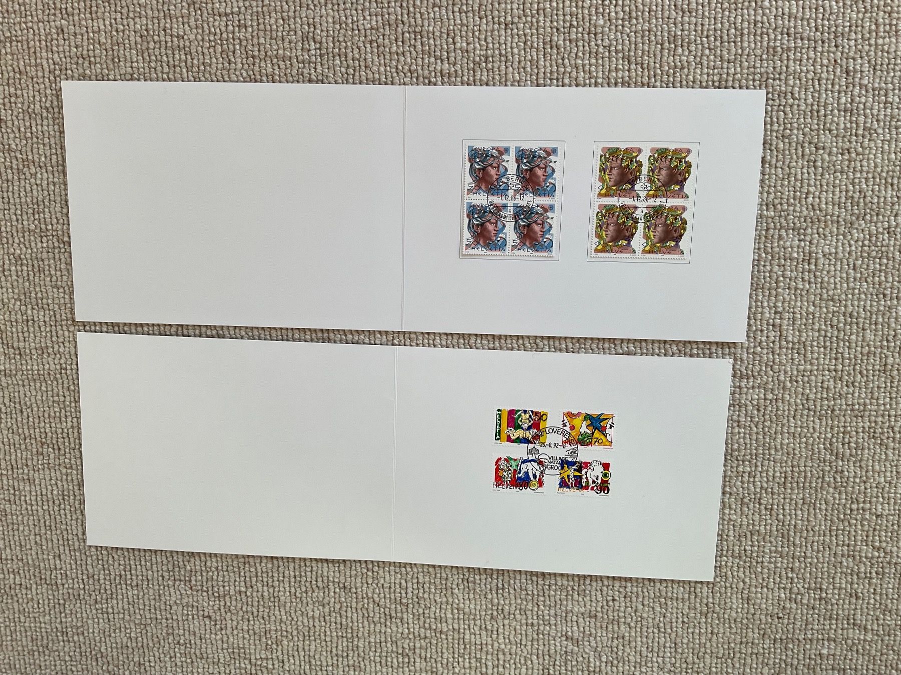 Cartoline: Weihnachtskarten, Schweizerische Post 2000-2011 – Usato da Steinmaur venduto da Nicorutishauser 6