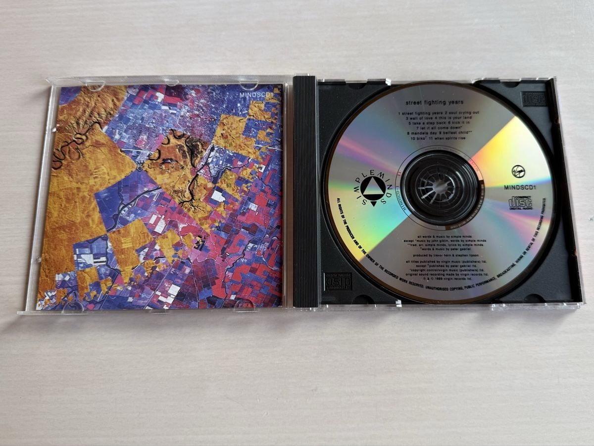 CD: Simple Minds - Street Fighting Years - CD – Usato da Oberried Brienz venduto da Chyara 2